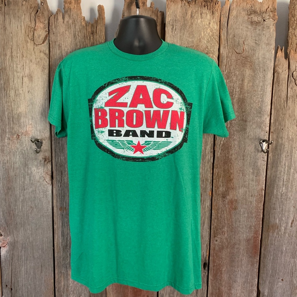 Zac Brown 2014 Concert T-Shirt Sz L